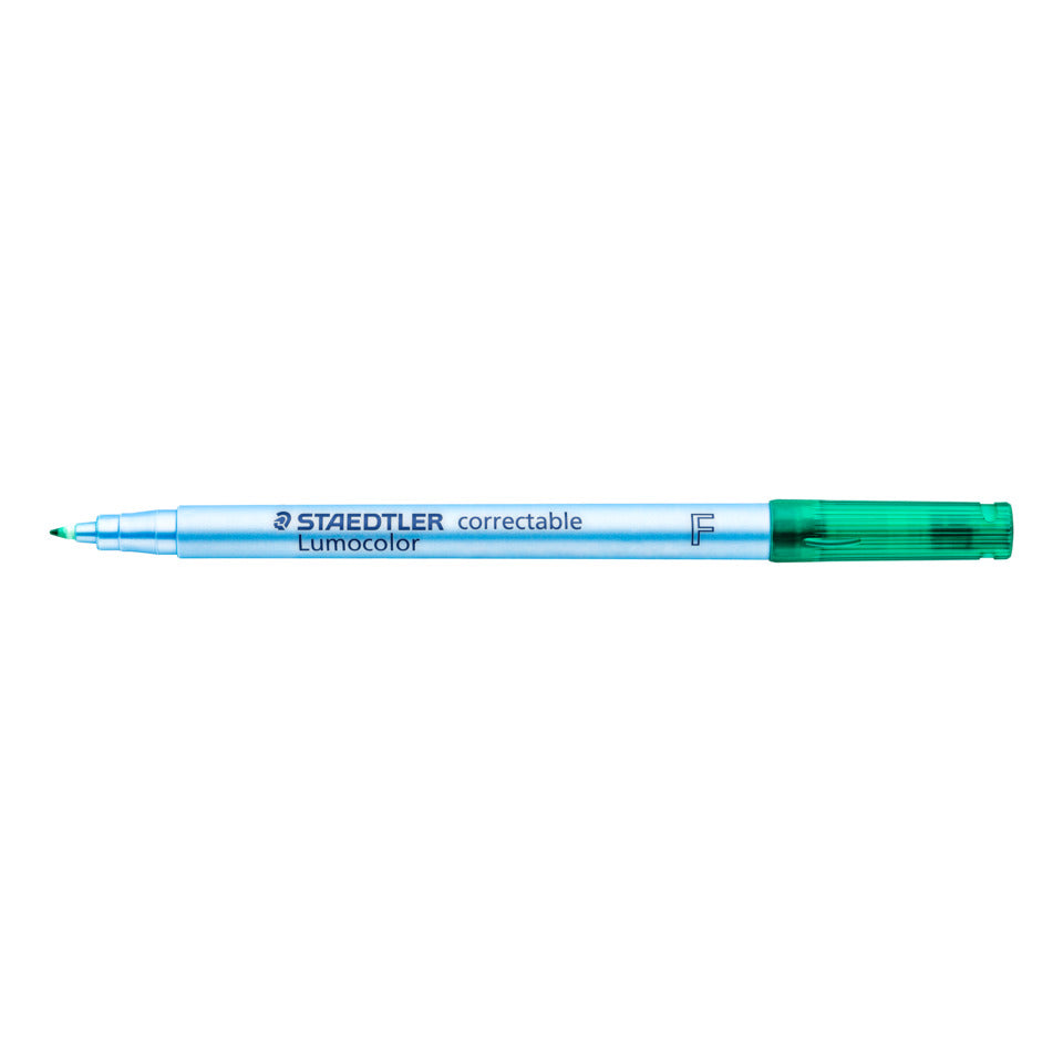 Folienstift Lumocolor® correctable, 0,6 mm, grün STAEDTLER 305 F-5 STAEDTLER 305 F-5 correctable