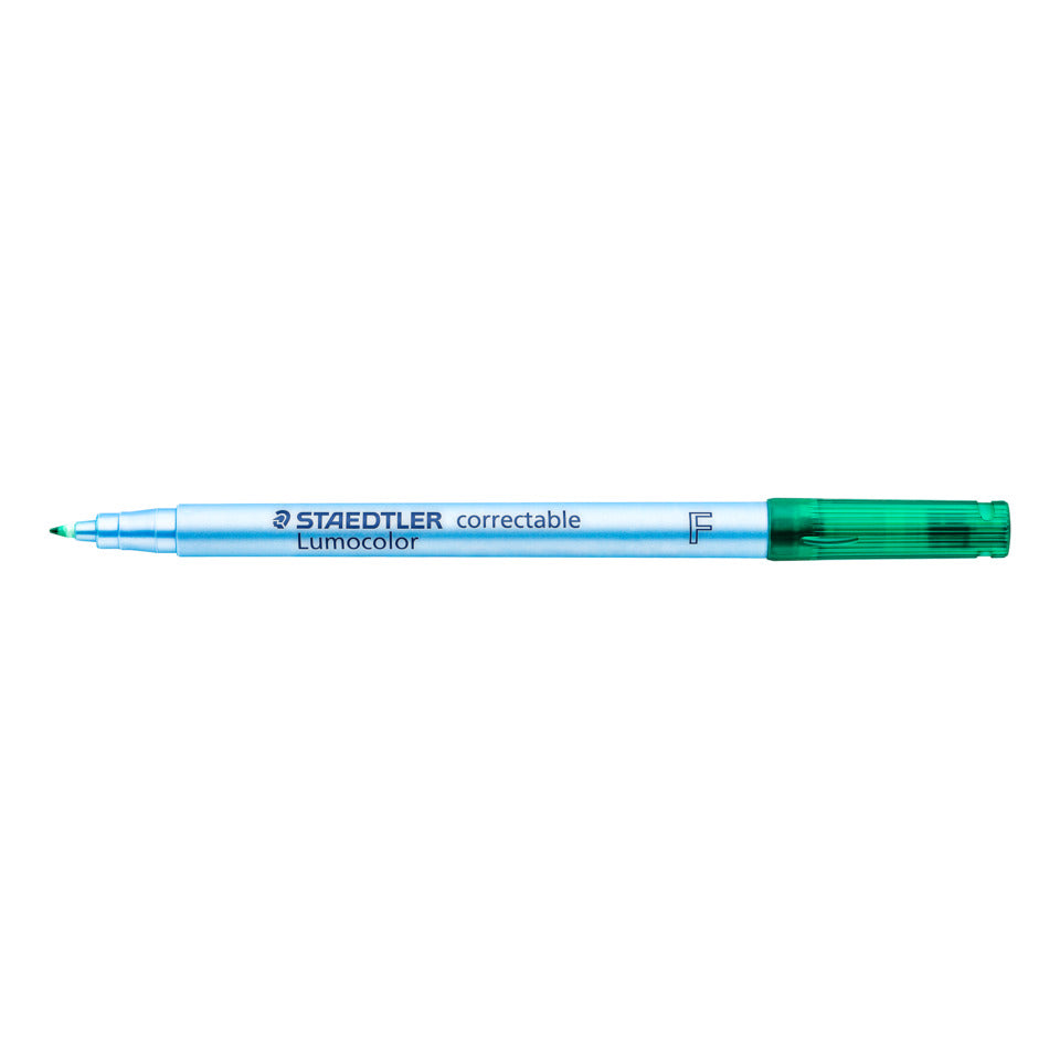 Folienstift Lumocolor® correctable, 0,6 mm, grün STAEDTLER 305 F-5 STAEDTLER 305 F-5 correctable