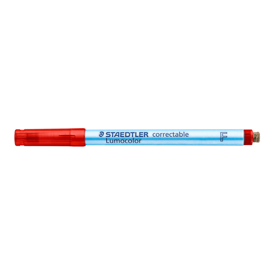 Folienstift Lumocolor® correctable, 0,6 mm, rot STAEDTLER 305 F-2 STAEDTLER 305 F-2  correctable