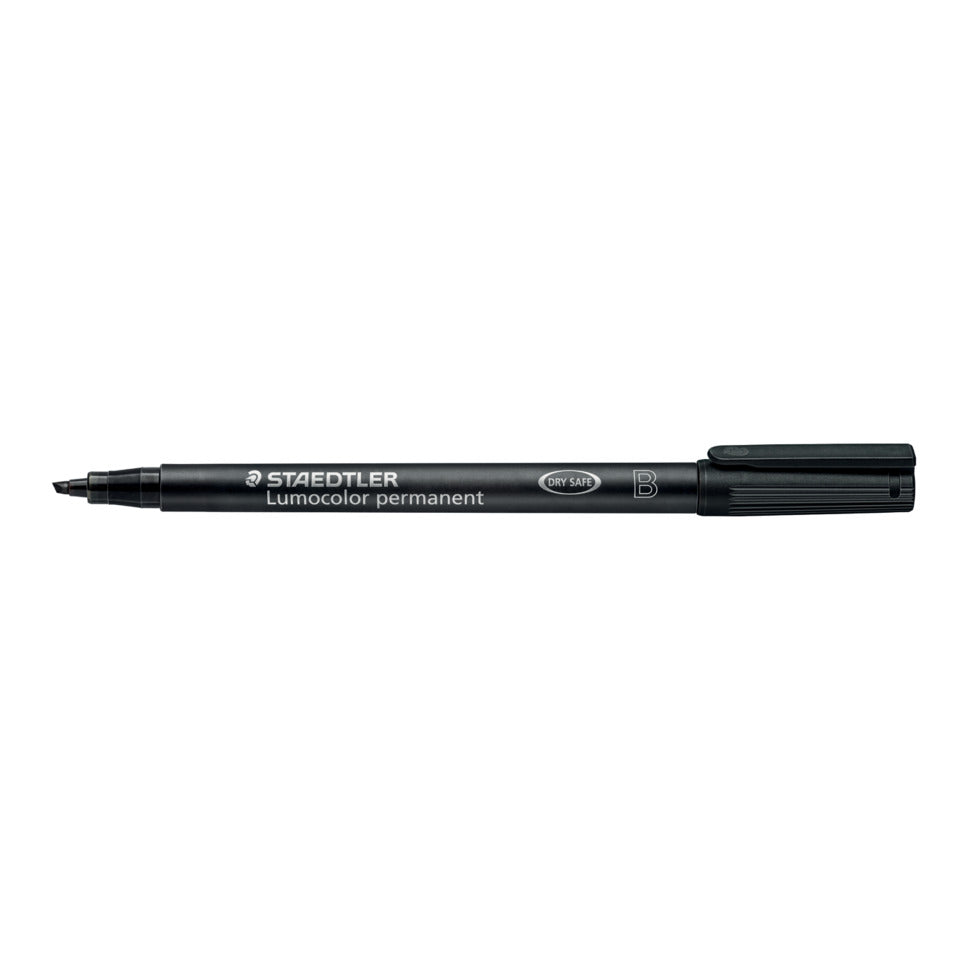 Folienstift Lumocolor® permanent, ca. 1.0 mm oder 2.5 mm, schwarz STAEDTLER 314-9 STAEDTLER 314-9 permanent
