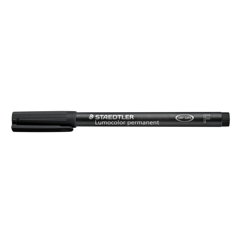 Folienstift Lumocolor® permanent, F (Fine), schwarz STAEDTLER 318-9 STAEDTLER 318-9 permanent