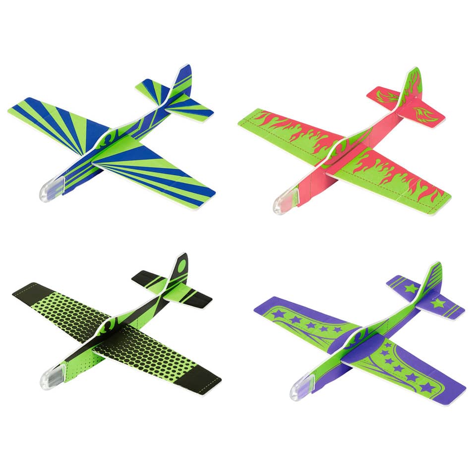 Segelflieger Glow in the dark, sortiert MOSES 38134 MOSES 38134 Styropor