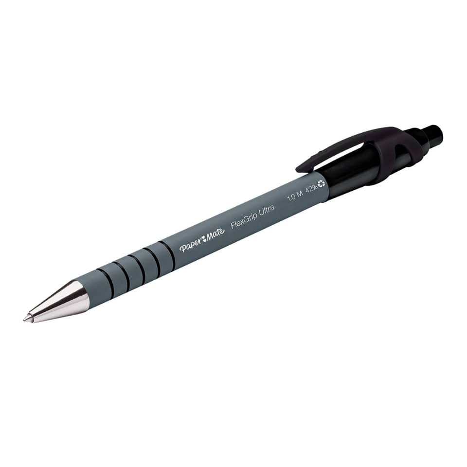 Kugelschreiber Flex Grip M, 1 mm, schwarz PAPERMATE S0190393 PAPERMATE S0190393 M