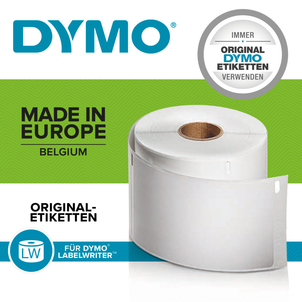 Thermoetiketten, 101x54mm, 12x220 Stück, weiß DYMO S0722420 DYMO S0722420  12Rl