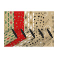 Weihnachts-Packpapier Recycling, 3mx1m, sortiert BY NATURE 1445-22001 BY NATURE 1445-22001 3mx1m