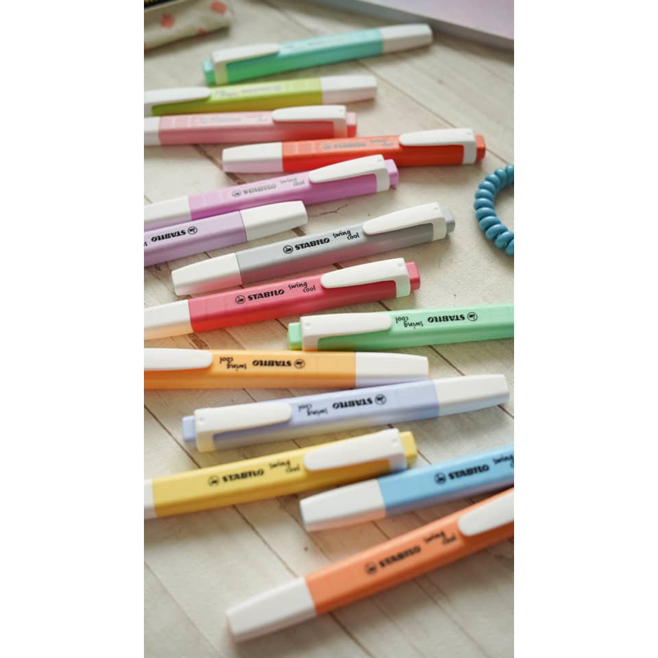 Textmarker swing® cool Pastel, 1-4mm, Schimmer von Lila STABILO 275/155-8 STABILO 275/155-8 Pastel