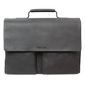 Businesstasche District, 30x41x14cm, Leder, dunkelgrau PRIDE & SOUL 47260 PRIDE & SOUL 47260 30x41x14cm