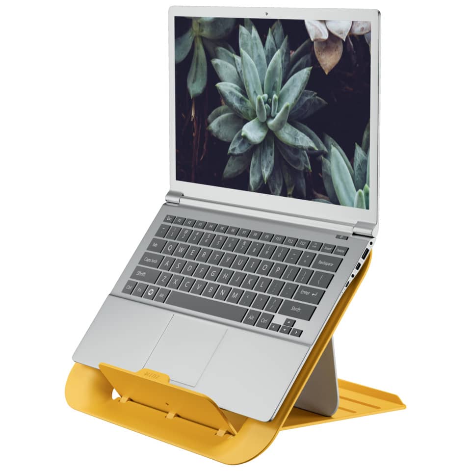 Notebookständer Ergo Cosy, 13" bis 17", höhenverstellbar, gelb LEITZ 6426-00-19 LEITZ 6426-00-19 Ergo