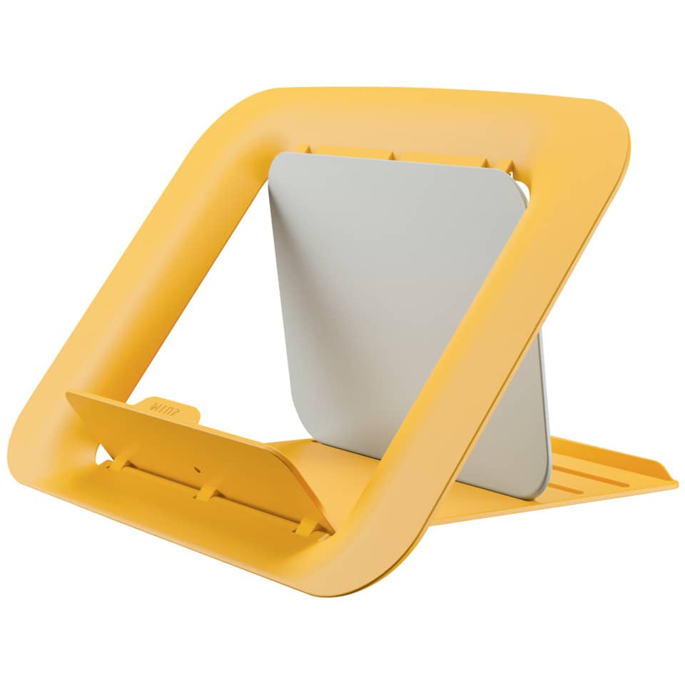 Notebookständer Ergo Cosy, 13" bis 17", höhenverstellbar, gelb LEITZ 6426-00-19 LEITZ 6426-00-19 Ergo