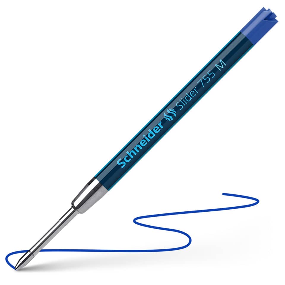 Kugelschreibermine Slider 755, dokumentenecht, M, blau SCHNEIDER 50-175603 SCHNEIDER 175603 Slider