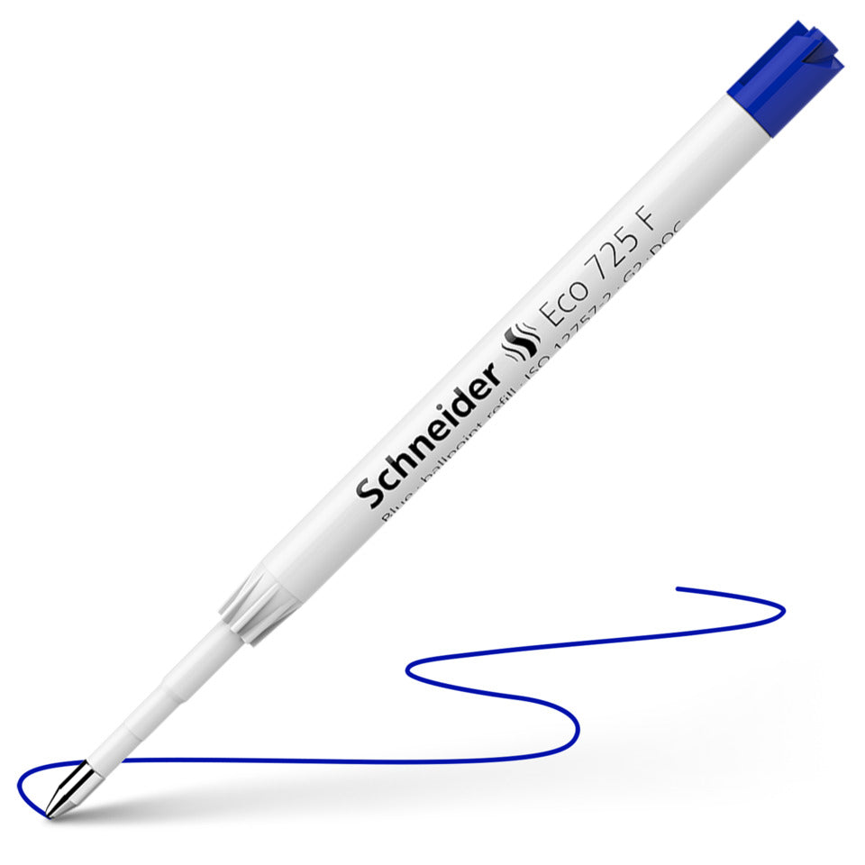 Kugelschreibermine Eco 725, Großraummine ISO-Format G2, dokumentenecht, F, blau SCHNEIDER 172503