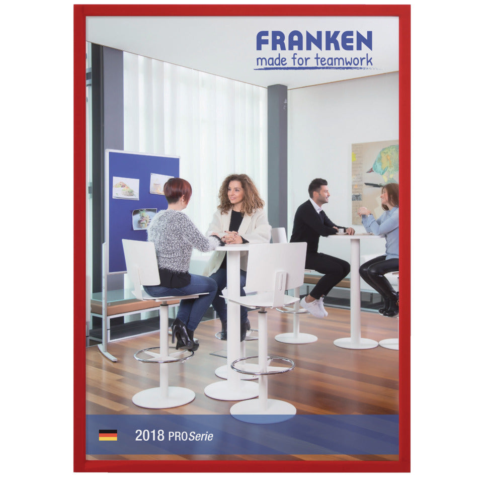 Dokumentenhalter X-tra!Line, A3, magnetisch, matt, grau FRANKEN ITS A3M 12 FRANKEN ITSA3M12 magnetisch