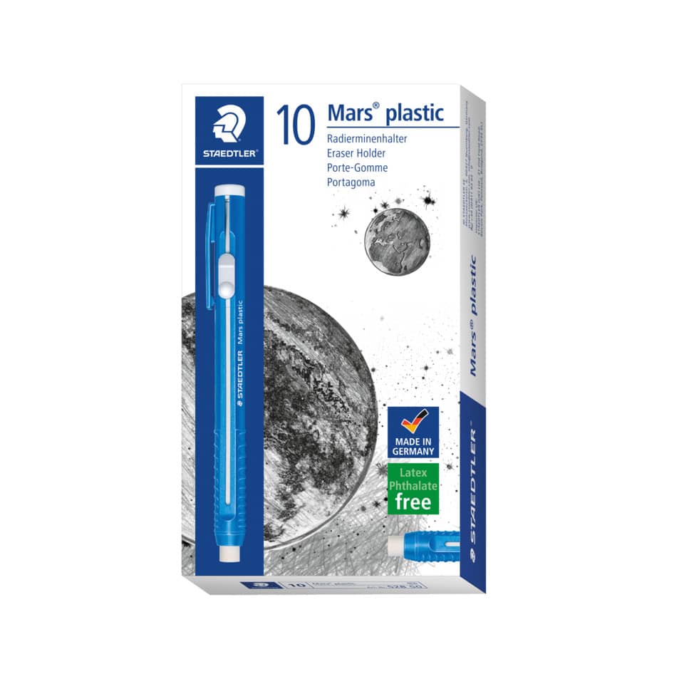 Radierminenhalter Mars® plastic, PVC, für Grafit STAEDTLER 528 50