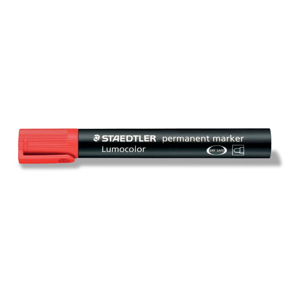 Permanentmarker Lumocolor®, Rundspitze, nachfüllbar, 2mm, rot STAEDTLER 352-2 STAEDTLER 352-2 Rundsp. 2mm