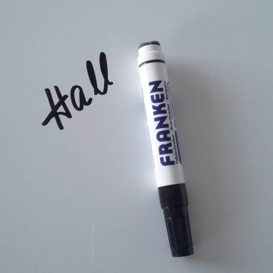 Whiteboardmarker MagWrite, magnetisch, mit Schwamm, Rundspitze, 1-3 mm, 4 Stück, sortiert FRANKEN Z1703 FRANKEN Z1703 KombiMarker