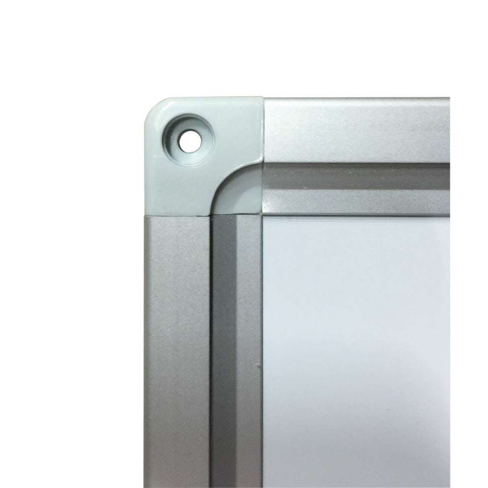 Schreibtafel ECO Stahl, Aluminiumrahmen, 240x120cm, weiß FRANKEN SC4106
