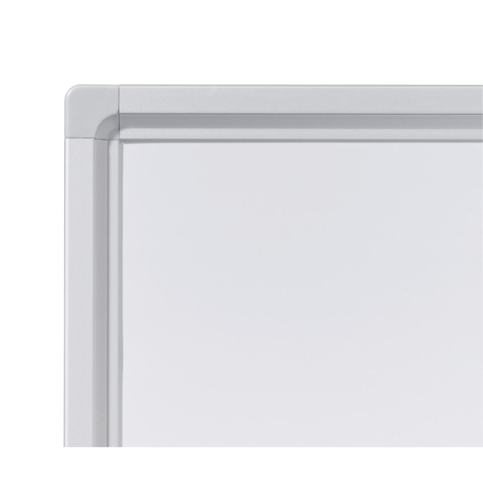 Schreibtafel ECO Stahl, Aluminiumrahmen, 240x120cm, weiß FRANKEN SC4106