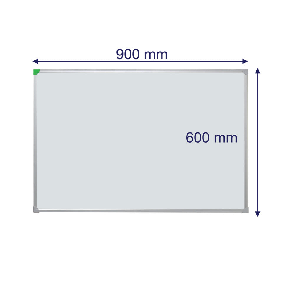 Whiteboard U-Act!Line® Emaille, Aluminiumahmen, 900 x 600 mm, weiß FRANKEN SC926090