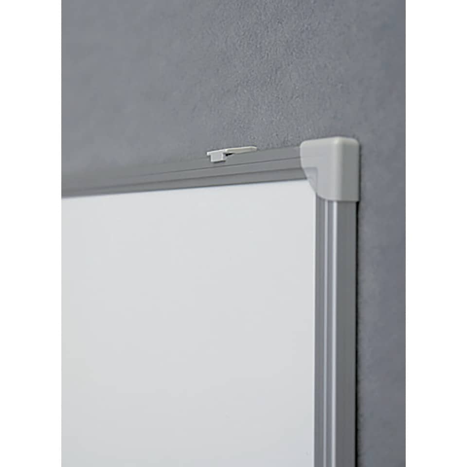 Whiteboard U-Act!Line® Emaille, Aluminiumahmen, 600 x 450 mm, weiß FRANKEN SC924560