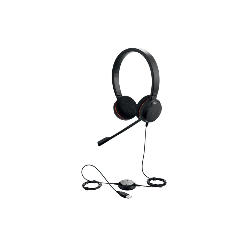Headset Evolve 20 MS Stereo, schwarz JABRA 4999-823-109 GN AUDIO 117874 4999-823-109