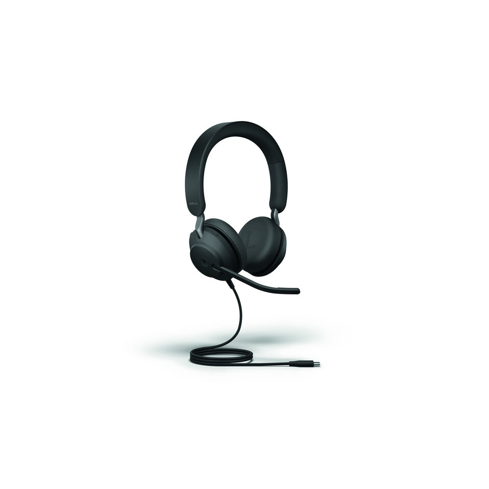 Headset Evolve2 40 SE USB-C, MS Stereo, schwarz JABRA 24189-999-899 JABRA 24189-999-899 m. Kabel USB-C