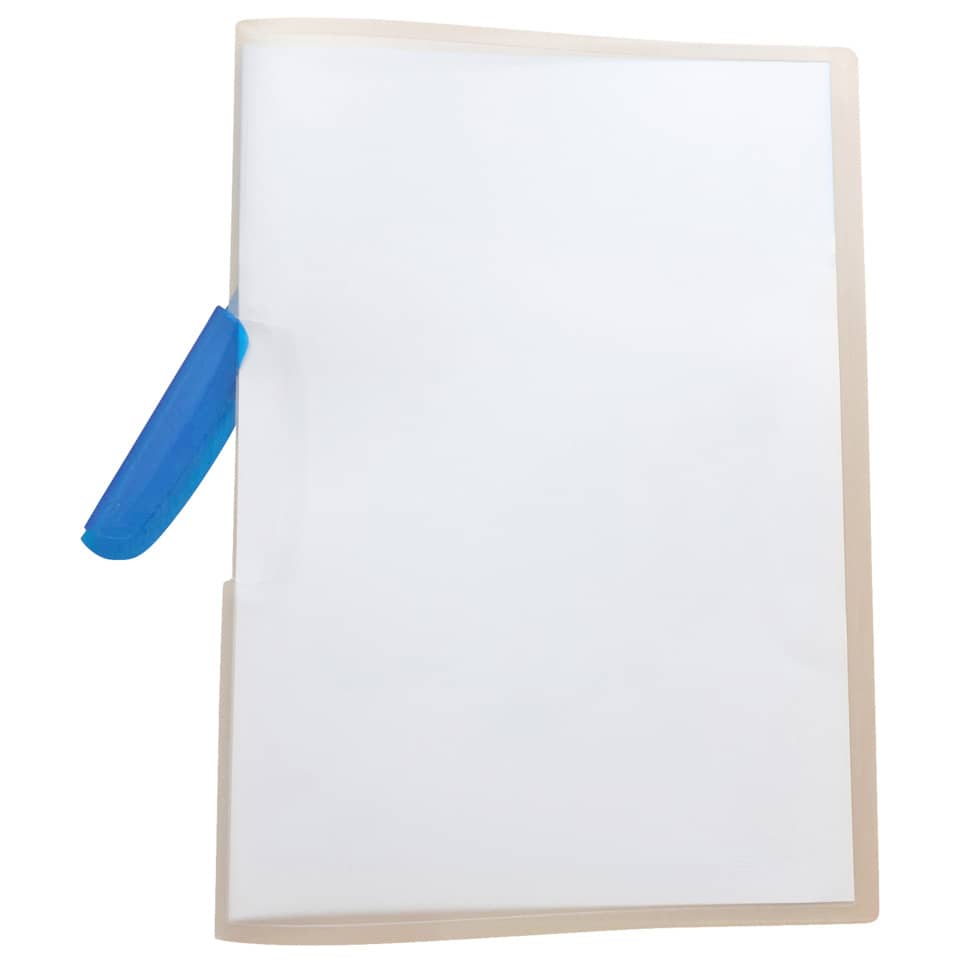 Clip-Mappe, A4, 40 Blatt, PP, blau DONAU 8557190-10
