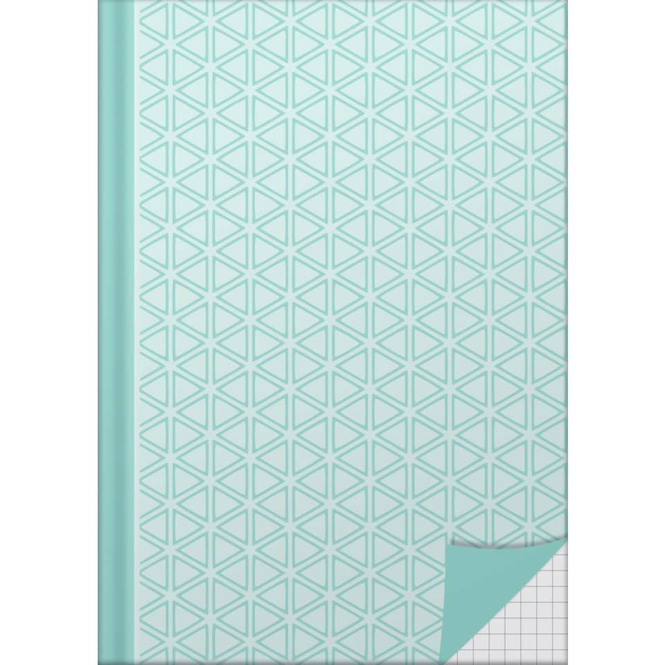 Notizbuch "Mint", A5, 96 Blatt, kariert RNK 46801