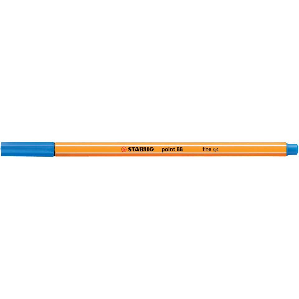Fineliner point 88®, 0,4 mm, mittelblau STABILO 88/32