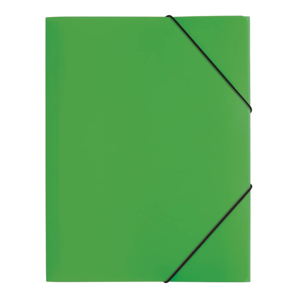 Gummizugmappe A4 PP 3 Einschlagklappen grün PAGNA 21613-05 PAGNA 21613-05 Lucy Colours