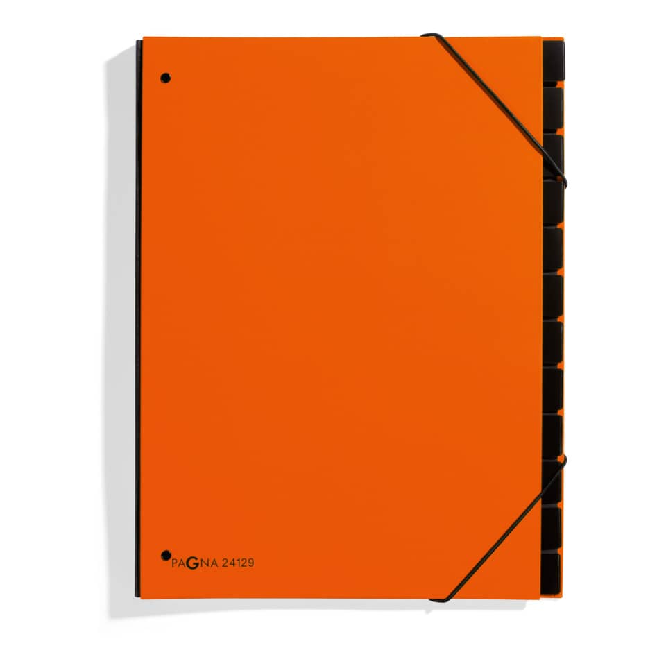 Pultordner, 12-teilig, orange PAGNA 24129-09