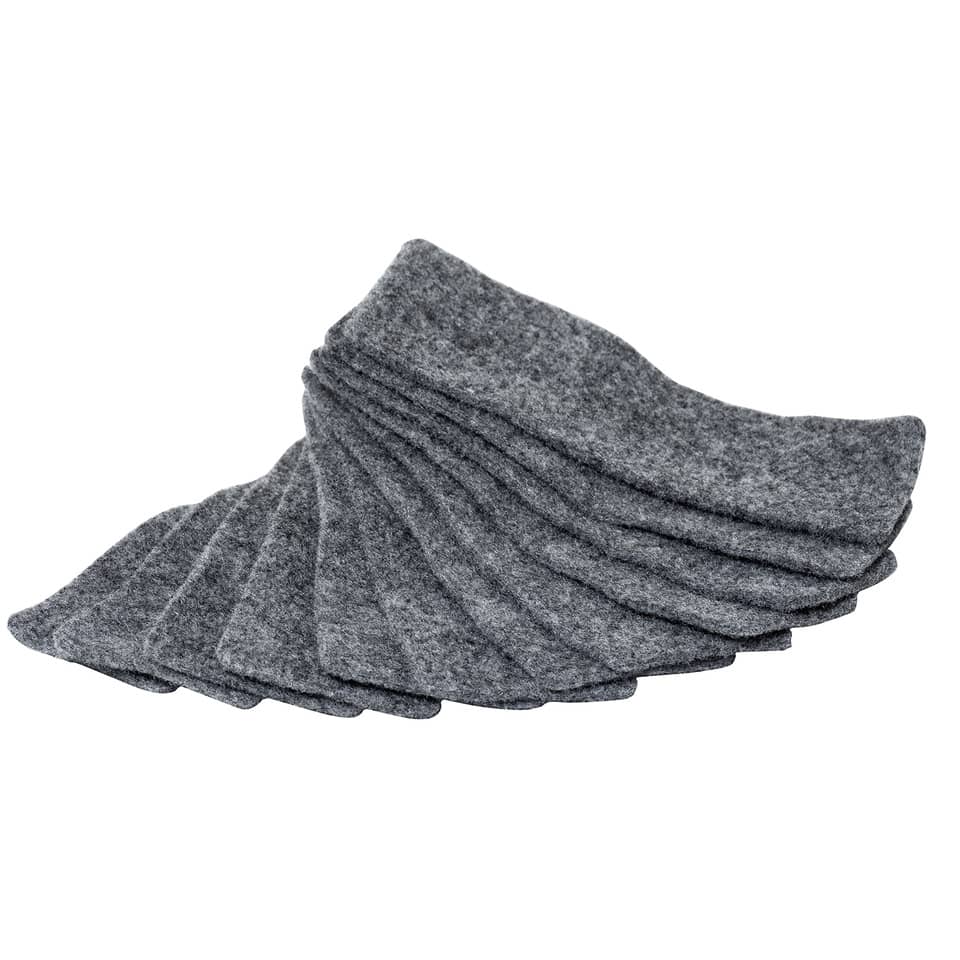Ersatzfilz für Reingungsschwamm, 150x52x20mm, dunkelgrau Q-CONNECT KF16826 Q-CONNECT KF16826 wechselbar