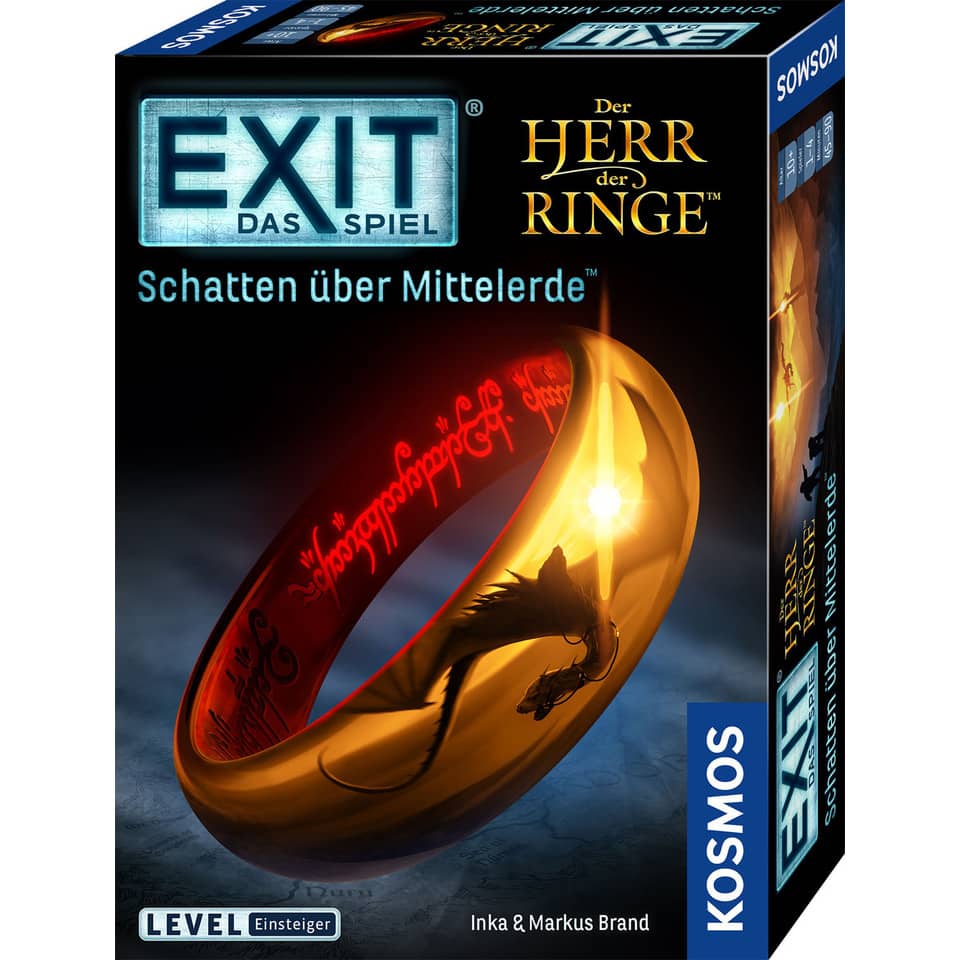 Mitbringspiel Exit Herr der Ringe KOSMOS 682248 KOSMOS 682248 Der Herr der Ringe