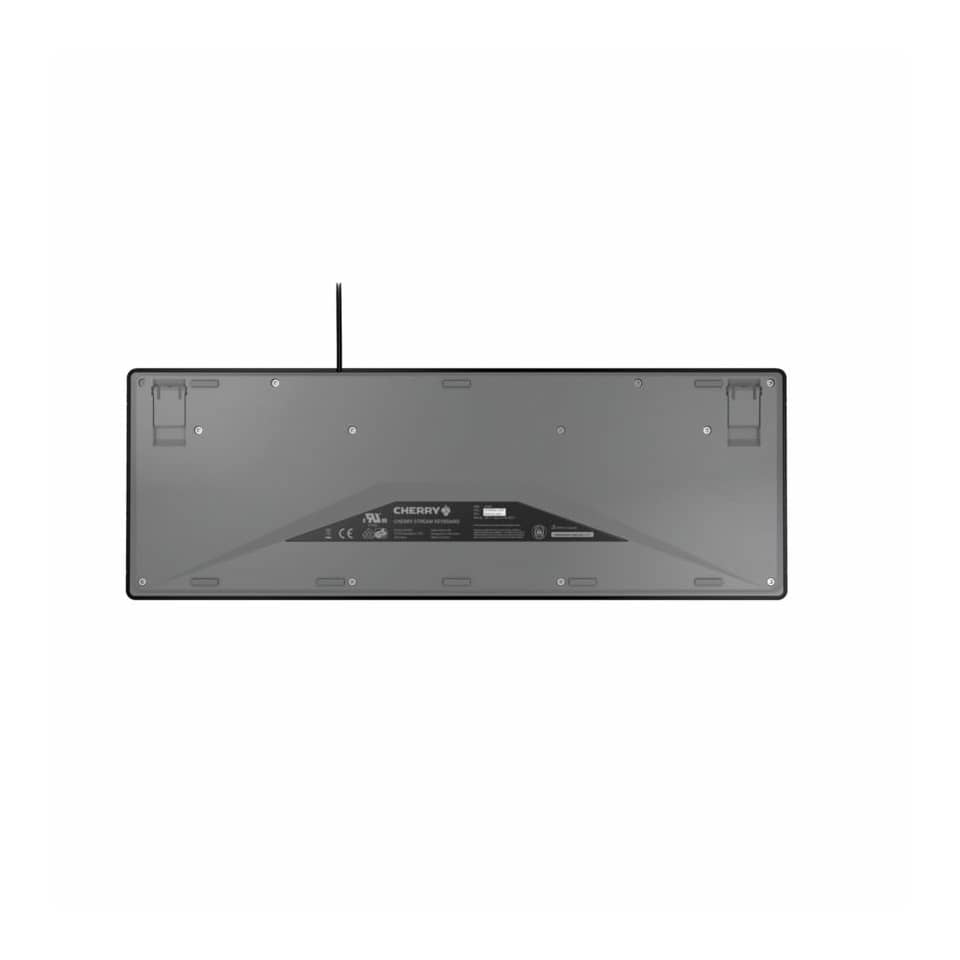 Tastatur Stream, kabelgebunden, deutsch, schwarz CHERRY JK-8500DE-2 CHERRY 320070/JK-8500DE-2 Corded
