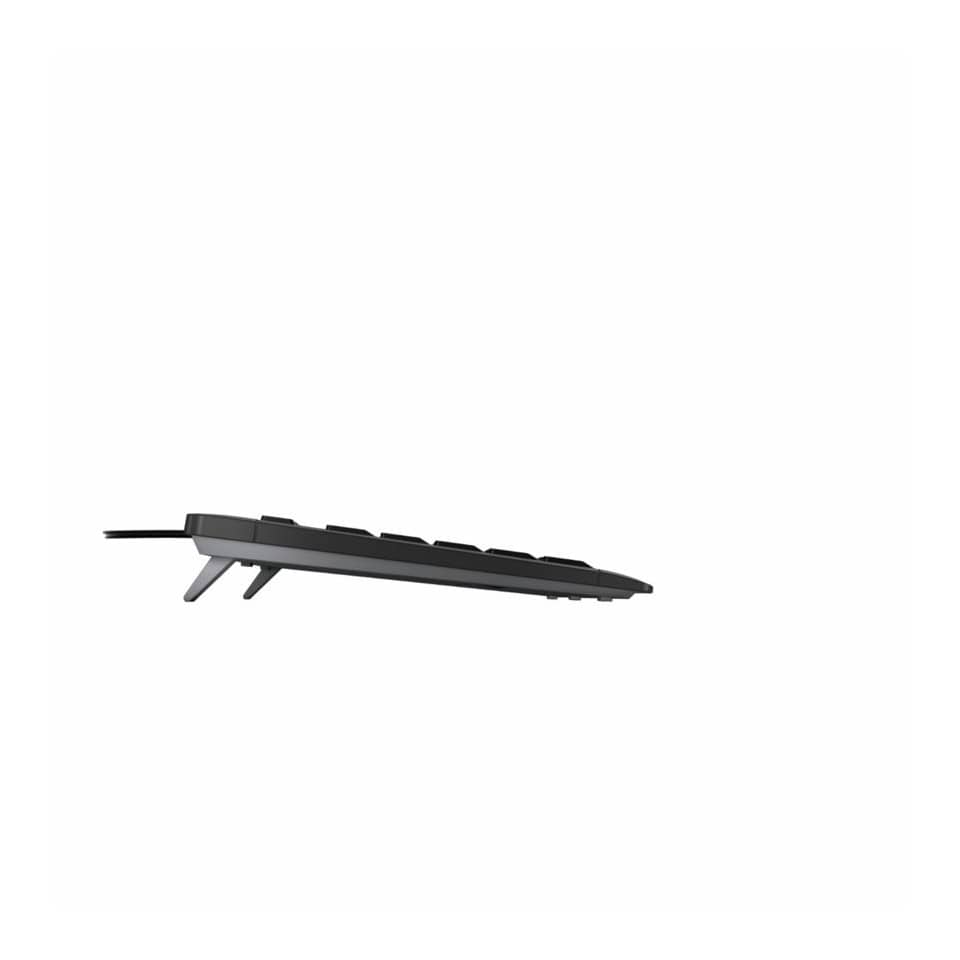 Tastatur Stream, kabelgebunden, deutsch, schwarz CHERRY JK-8500DE-2 CHERRY 320070/JK-8500DE-2 Corded
