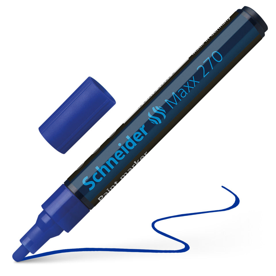 Lackmarker Maxx 270, 1-3 mm, blau SCHNEIDER SN127003 SCHNEIDER 127003  1-3mm