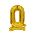 Folienballon Mini, Zahl 0, 38cm, gold  9910068 9910068 41cm