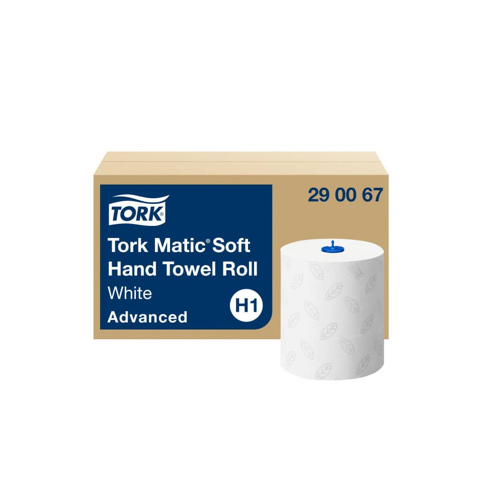 Rollenhandtuch Advanced, 2-lagig, 6 x 150 m, weiß TORK 290067 TORK 290067 Advanced