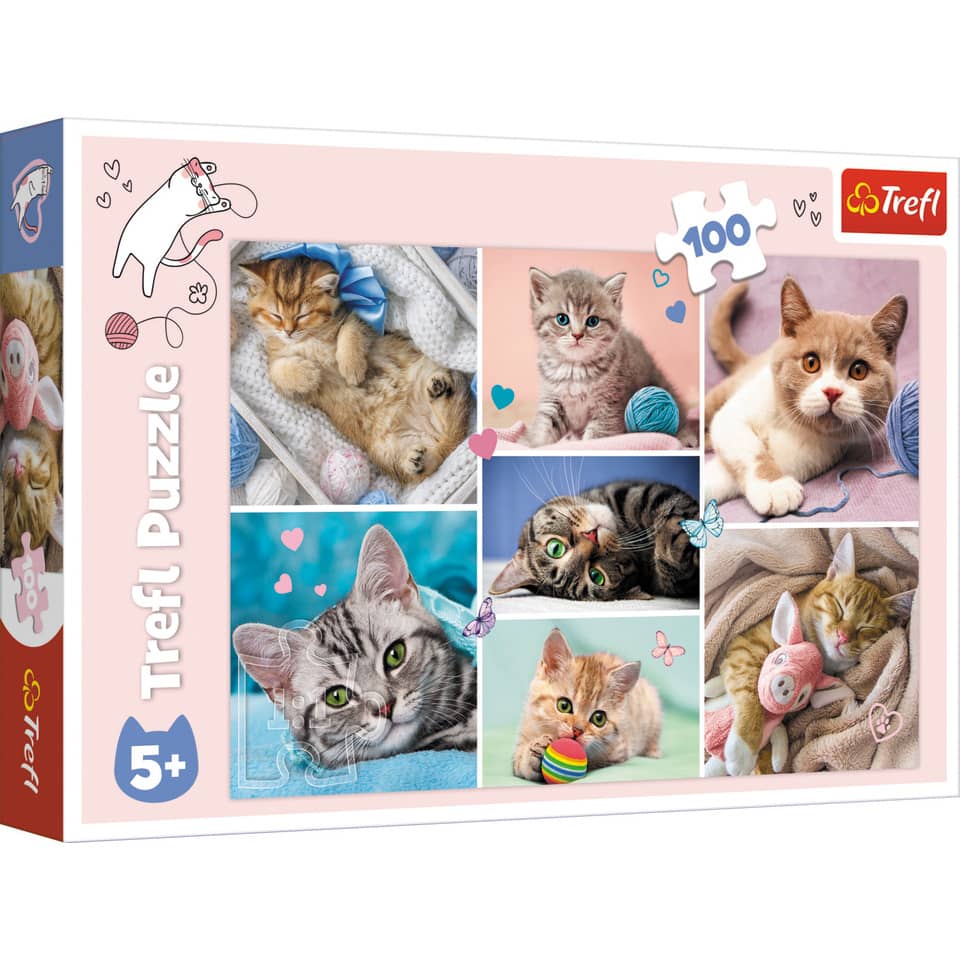 Puzzle Katzenwelt, 100 Teile TREFL 16420 TREFL 16420 100 Teile