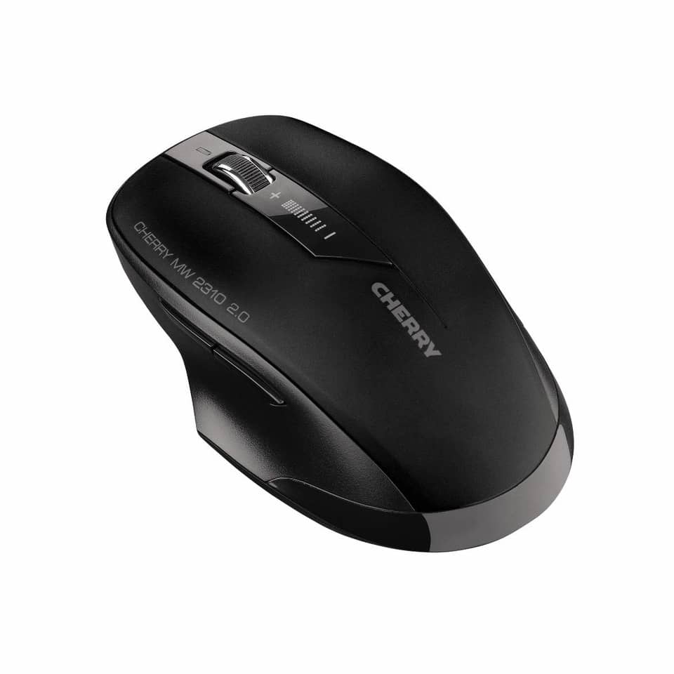 Maus MW 2310 2.0 Wireless, 6 Tasten, 2400dpi, kabellos, schwarz CHERRY JW-T0320 CHERRY 303673/JW-T0320