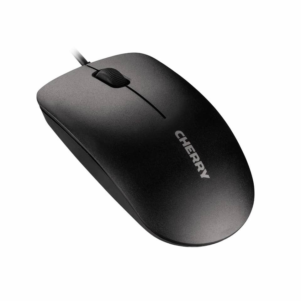 Maus MC 1000, 3 Tasten, 1200dpi, kabelgebunden, schwarz CHERRY JM-0800-2 CHERRY 167241/JM-0800-2
