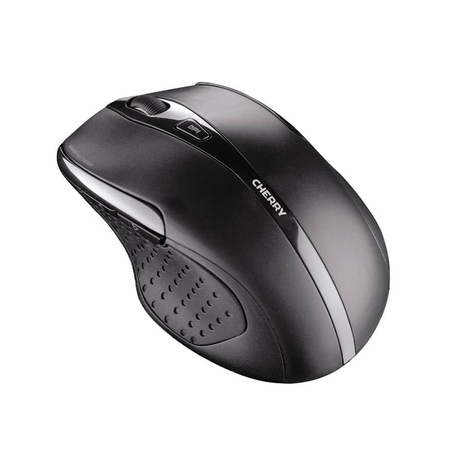 Maus MW 3000 Wireless - Rechtshänder, 5 Tasten, 1750dpi, kabellos, schwarz CHERRY JW-T0100 CHERRY 102860/JW-T0100