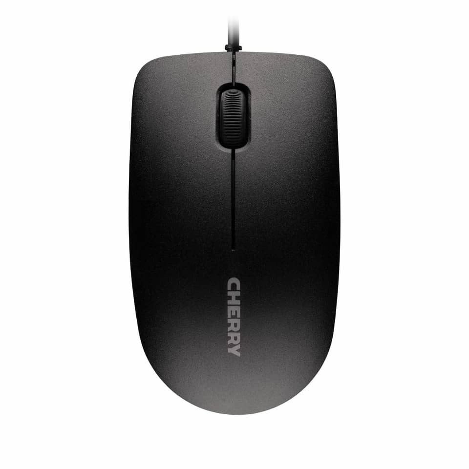 Maus MC 1000, 3 Tasten, 1200dpi, kabelgebunden, schwarz CHERRY JM-0800-2 CHERRY 167241/JM-0800-2