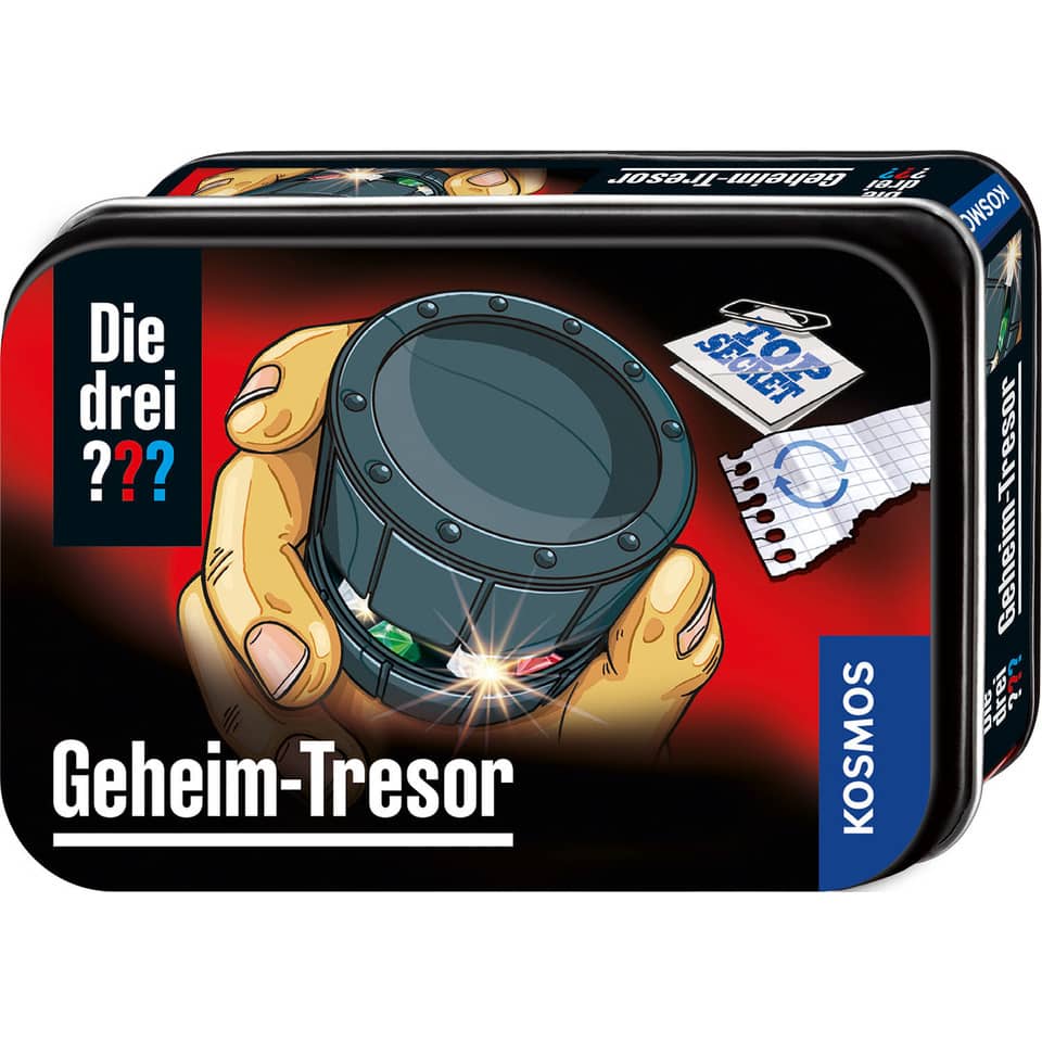 Detektiv-Set Die drei ??? Geheim-Tresor KOSMOS 632328