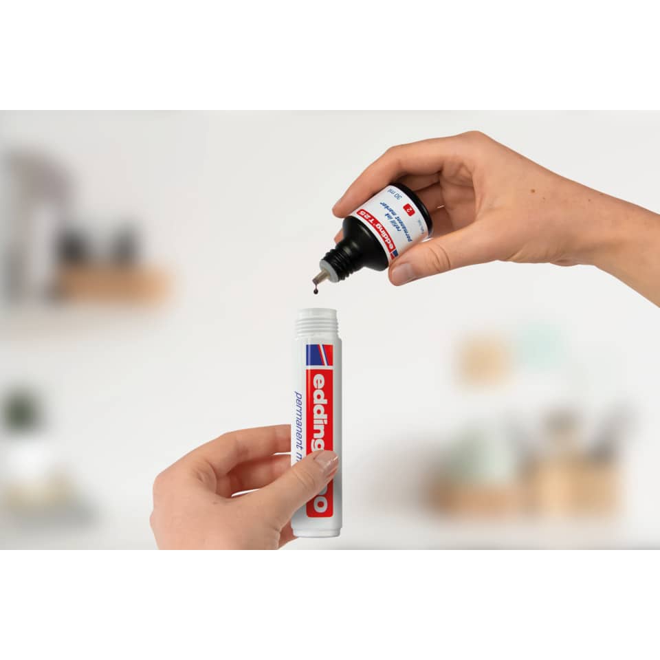 Nachfülltinte Permanentmarker, 30ml, grün EDDING 4-T25004 EDDING T25-004