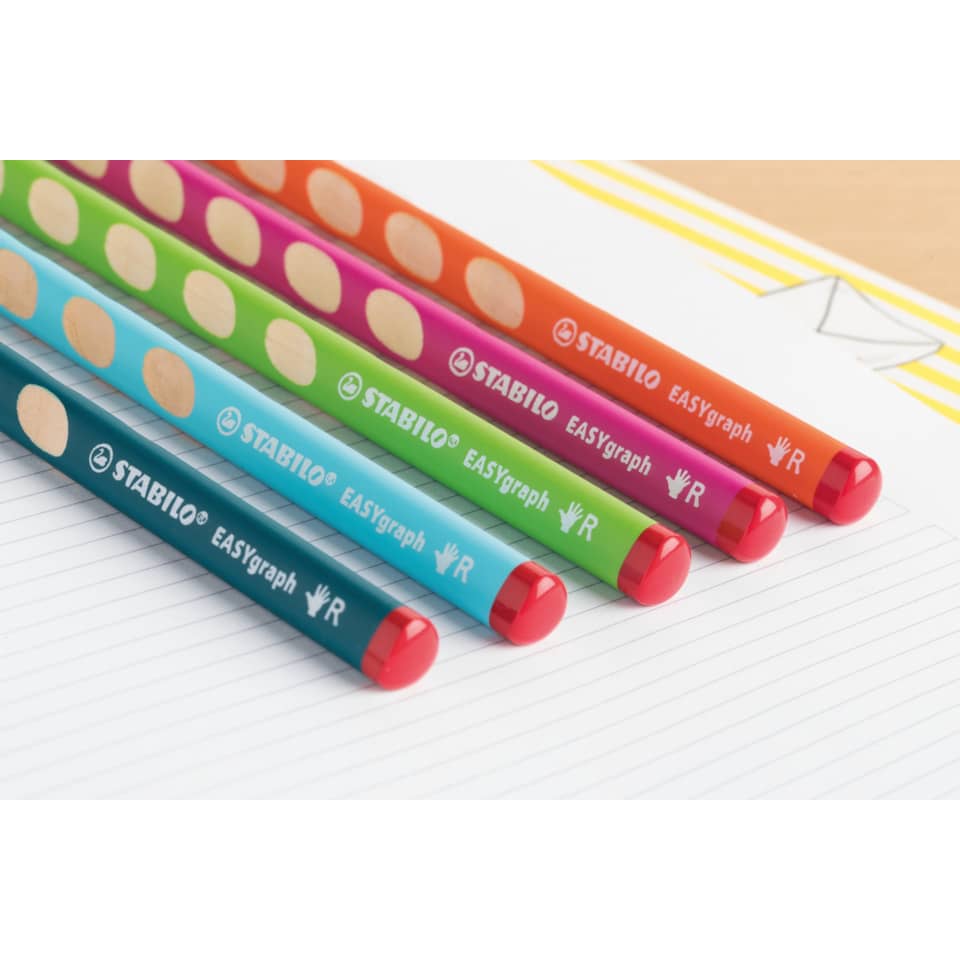 Bleistift EASYgraph Linkshänder, HB, grün STABILO 321/15-HB-6 STABILO 321/15-HB-6 pastellgrün