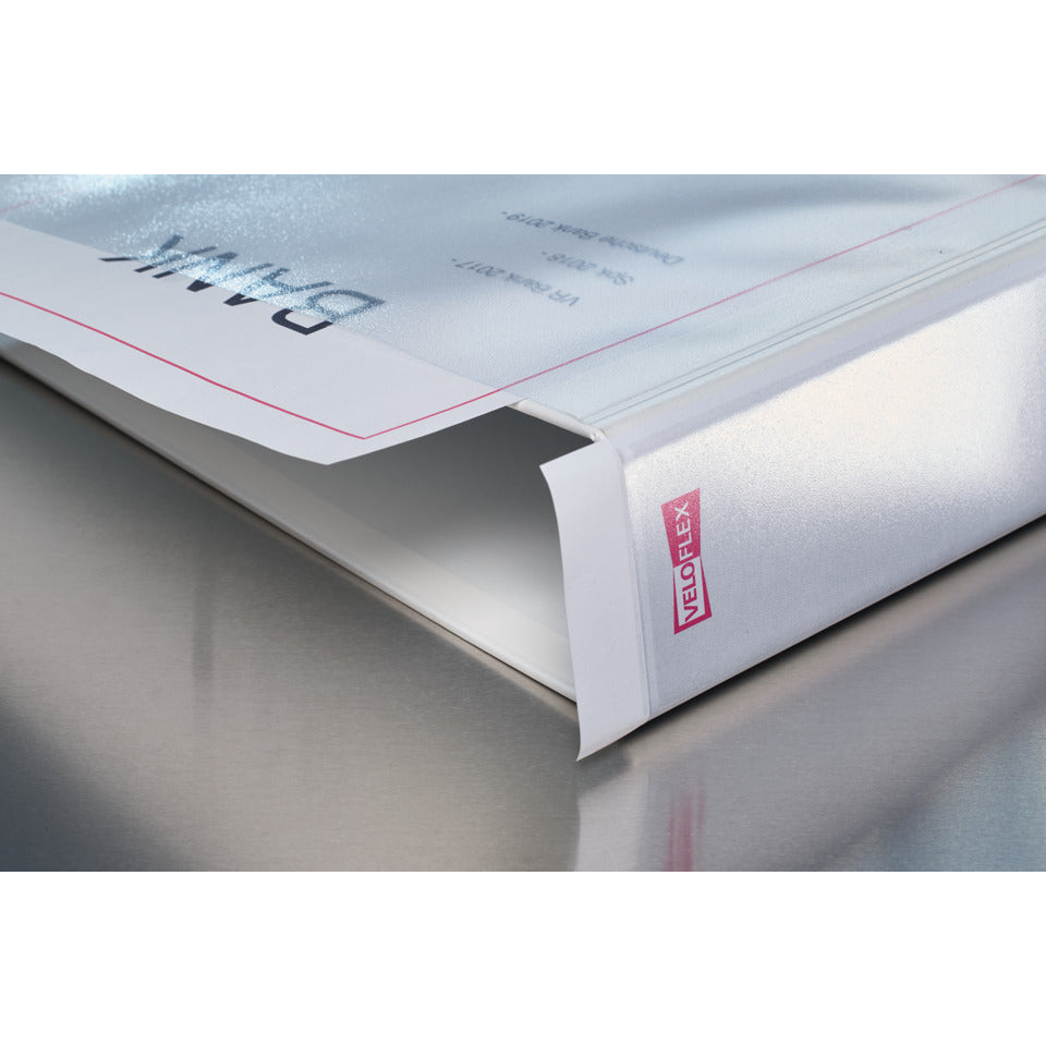 Ringbuch Velodur®, A4, 2-Ring, 25mm, weiß VELOFLEX 1143190 VELOFLEX 1143 190  4/2R/25mm