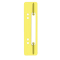 Heftstreifen mit Plastikdeckleiste, 34 x 150 mm, PP, 25 Stück, gelb Q-CONNECT 2012500210 Q-CONNECT 2012500210 Plastikdeckleiste