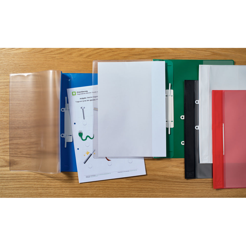 Schnellhefter Veloform®, A4, dunkelblau VELOFLEX 4740 050 VELOFLEX 4740 050 PVC