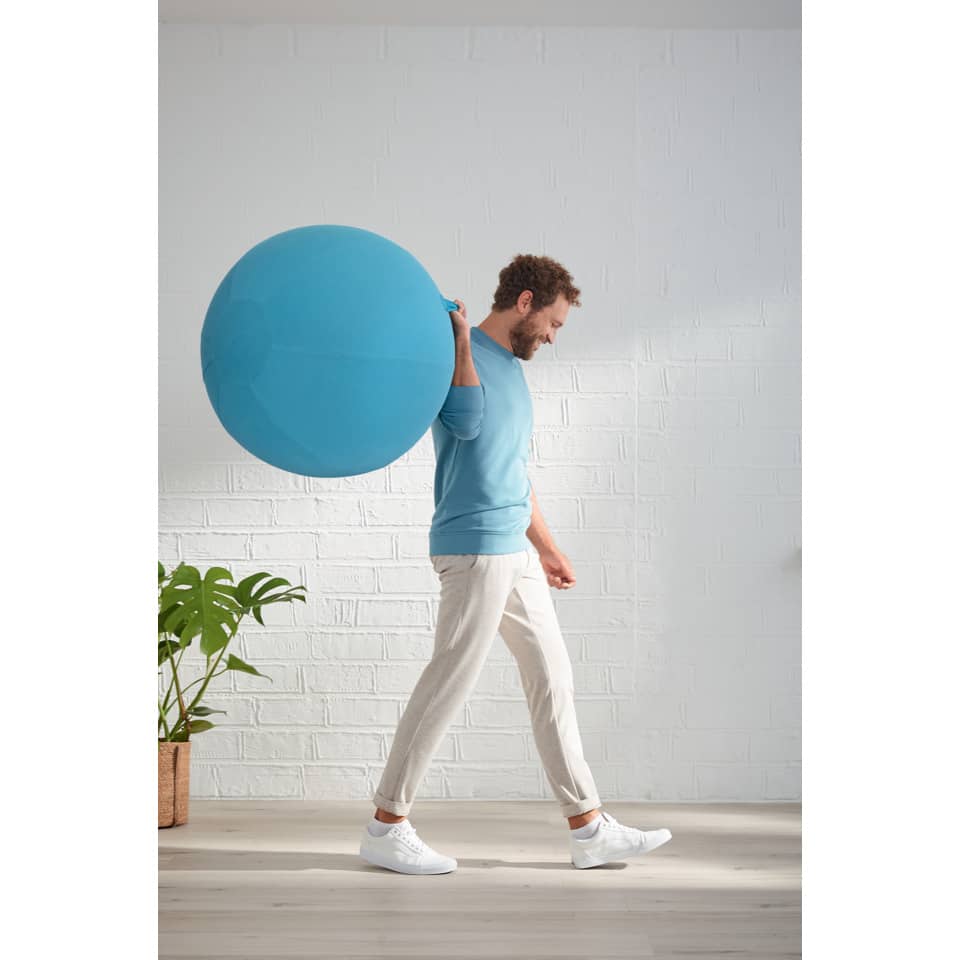 Sitzball Ergo Cosy, Ø 65 cm, blau LEITZ 5279-00-61 LEITZ 5279-00-61 Ergo