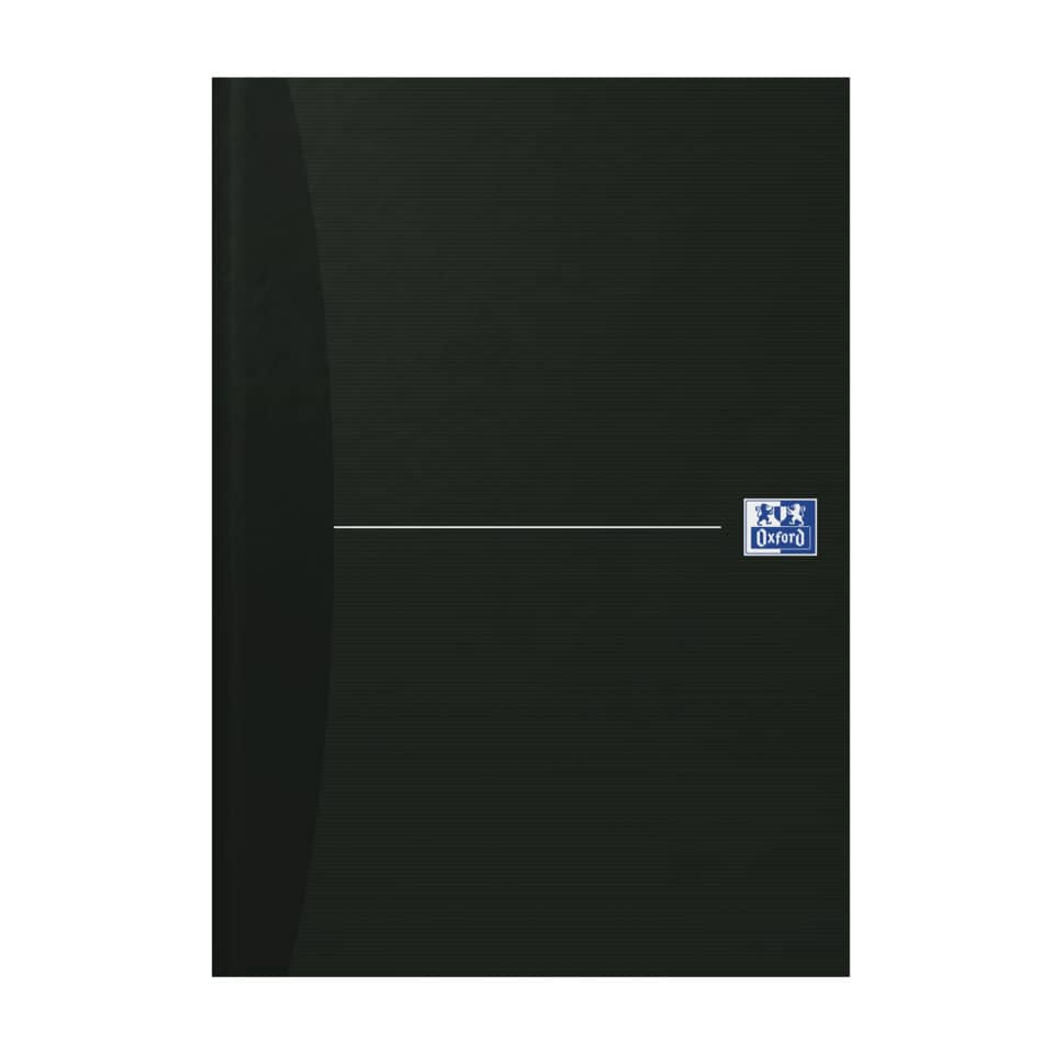 Notizbuch Office Essentials, A4, 96 Blatt, liniert, schwarz OXFORD 100105183 OXFORD 100105183 ECF Office